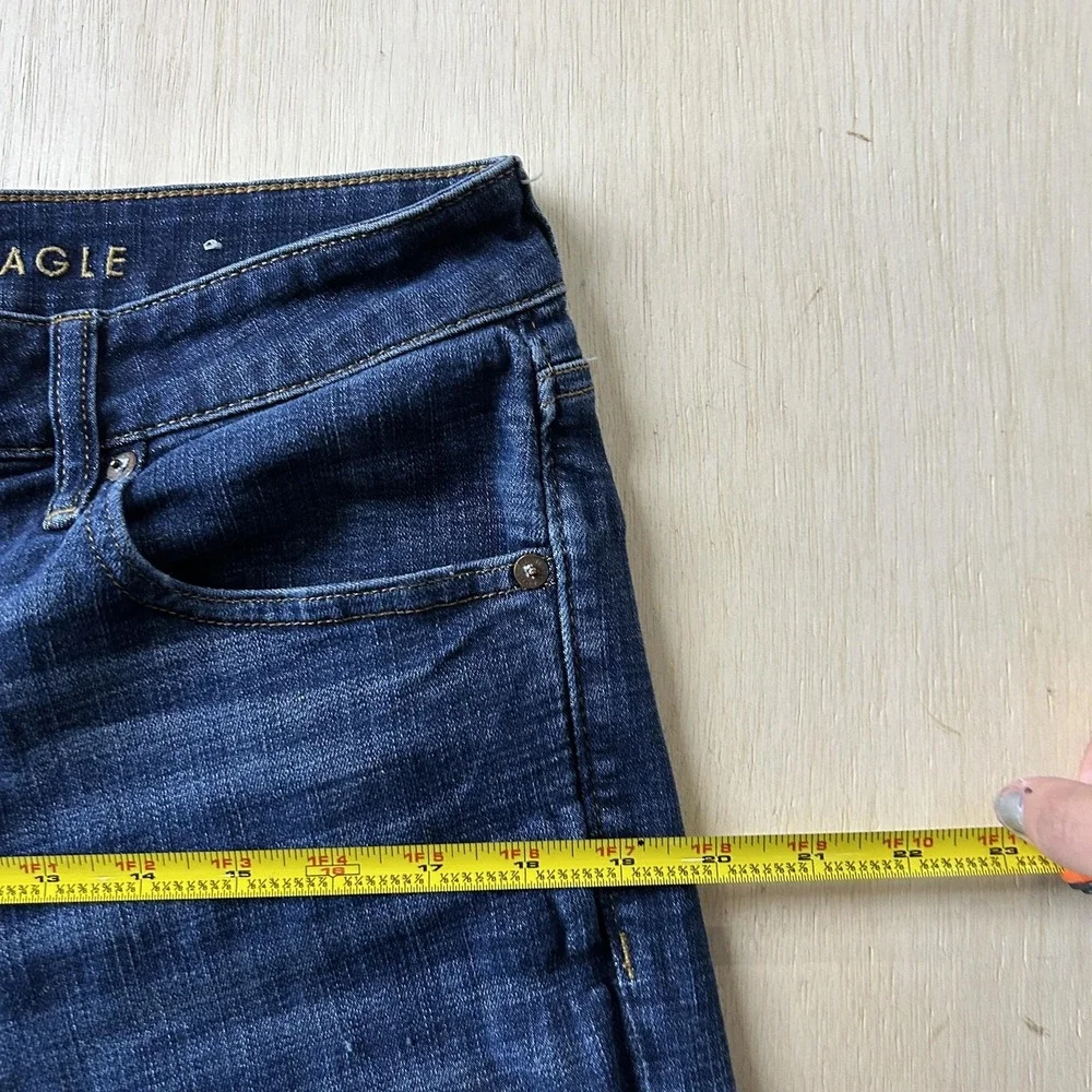 American Eagle Outfitters Jeans Mens 32x32 Blue Denim Slim Straight Stretch